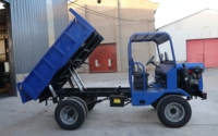 Camion Benne Chinois Économique 4x4, Petit Véhicule Agricole Diesel de Ferme, Tracteur Mini Camion de Transport