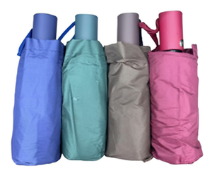 Ombrellone da Spiaggia Compatto Pieghevole Portatile Protezione Solare per Esterni Accessorio da Viaggio Campeggio Escursionismo Disponibile in 4 Colori - Product Image 1