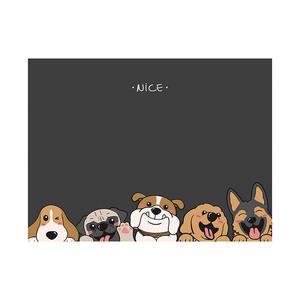 Tapete de Alimentación para Mascotas Weelywally, Rectangular, de Cuero Resistente, para Perros y Gatos, 35x50 45x60 50x70, con Diseño de Dibujos Animados - Product Image 5