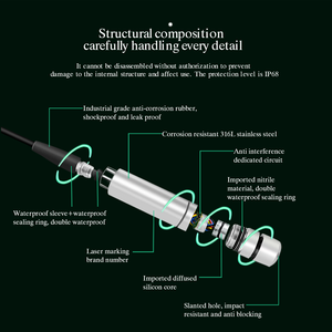 Hersteller OEM Druck messumformer Füllstand sensor 4-20MA Wassertank Tauch flüssigkeits wasserstands geber - Product Image 2