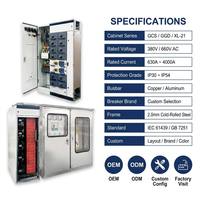 Wanbo-198 Complete Low Voltage Switchgear Distribution Cabinet GCS GGD XL-21 Custom Config IEC Standard OEM