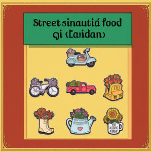 Pin de solapa esmaltado de girasol en oferta, pin decorativo para mochila, broche de flor metálico con cartón - Product Image 2