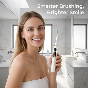 Cepillo de Dientes Eléctrico Sónico con Pantalla LCD Inteligente, Resistente al Agua IPX7, Larga Duración, Carga Rápida, Kit de Cuidado Bucal Profesional, Venta al Por Mayor OEM - Product Image 4