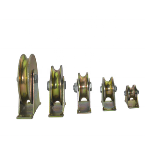 U forma di tutte le dimensioni in ghisa caster wheel <span class=keywords><strong>per</strong></span> porta scorrevole U Scanalatura Caster - Product Image 6