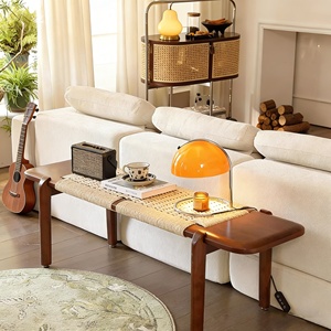 Banc de luxe nordique moderne avec certification CE européenne pour hôtels haut de gamme, appartements et villas familiales – Banc d'extrémité de <span class=keywords><strong>lit</strong></span> - Product Image 5