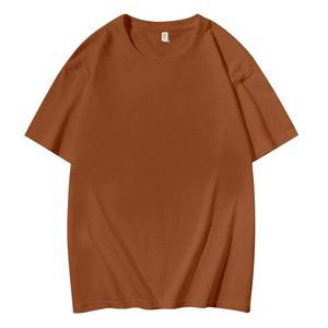 Camisetas Personalizadas OEM Unisex 100% Algodón Blanco Sólido Casual de Manga Corta y Corte Holgado 180 Gramos - Product Image 5