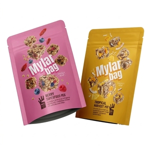 Mylar Bag Stand Up Pouch Food Grade Digital Printed Berry Snack Packaging Heat Seal Pouch - Product Image 1
