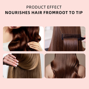 زيت شعر عضوي مصمم خصيصًا لمنع تساقط الشعر يحتوي على 5% ببتيد الأكاكوبير والتيامين وزيت الأرغان وزيت بذور الجوجوبا - Product Image 2