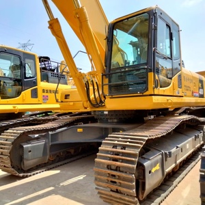 Excavatrice sur chenilles Komatsu PC400-8R d'occasion, bon état, prix bas, modèle 2023, moteur, boîte de vitesses, pompe, poids opérationnel de 40000 kg - Product Image 2