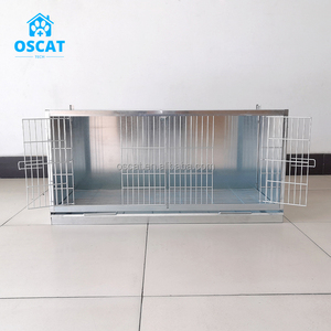 OSCAT galvanizli papağan kafes özelleştirilebilir güvercin kafes kuş kafesi metal örgü mat ve tepsi ile 10-15 kuş ağırlayacak - Product Image 6