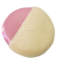Applicateur de cire en velours pour detailing automobile OEM, éponge douce en microfibre à motif bloc pour le cirage de carrosserie, modèle ZTPM14