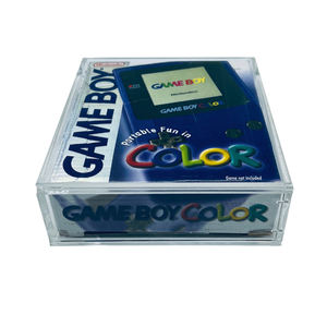 Nintendo Game Boy couleur <span class=keywords><strong>Console</strong></span> boîte clair acrylique vitrine anti-poussière stockage protecteur support de boîte pour Nintendo jeu couleur - Product Image 4