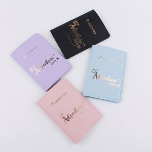 Funda de Piel Sintética de 6 Colores, Ultra Delgada, para Pasaporte, para Hombre y Mujer - Product Image 3