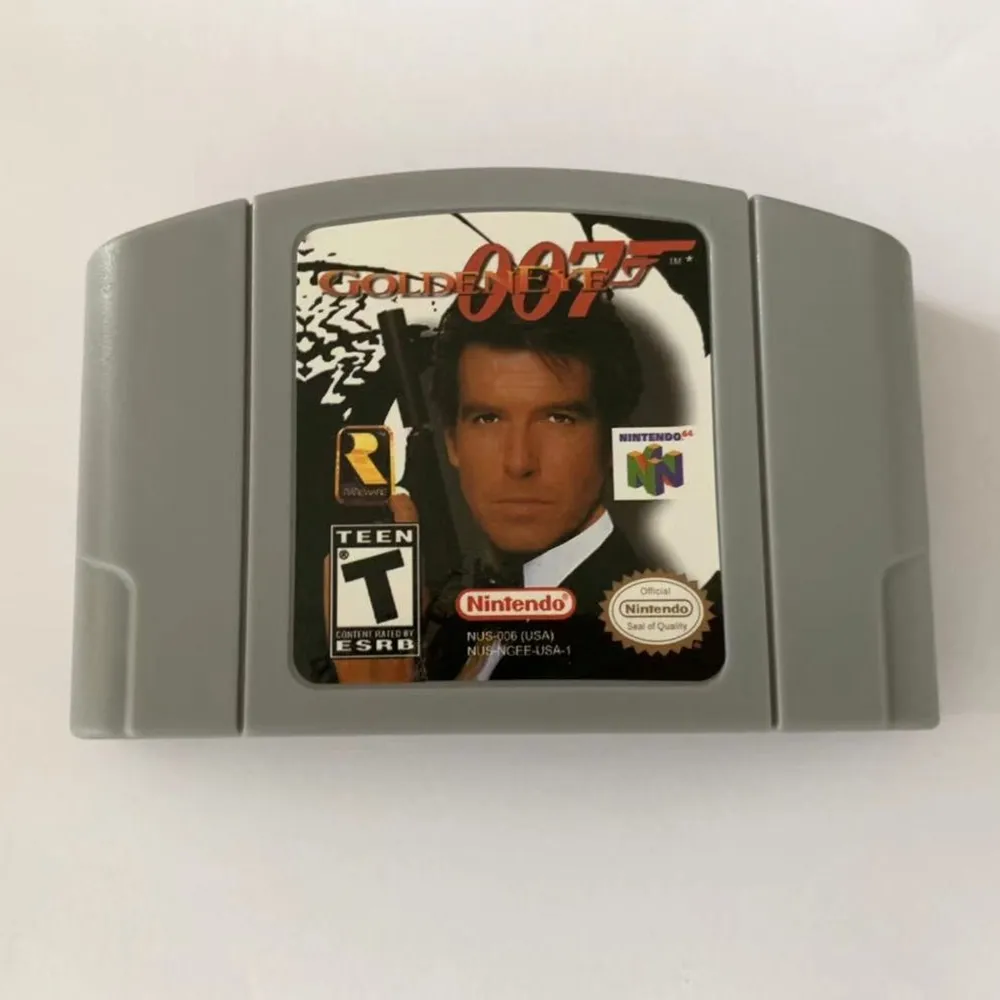 007 GoldenEye The World Is Not Enough Conker's Bad Fur Day Banjo Kazooie Tooie Games Cards For Nintendo 64 N64