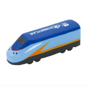 Khuyến mại Quà Tặng biểu tượng tùy chỉnh PU bọt bullet <span class=keywords><strong>train</strong></span> hình dạng mềm chậm tăng bóp thuốc giảm Bóng đồ chơi cho trẻ em trai và cô gái - Product Image 2