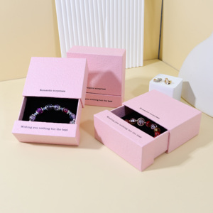 Embalaje de joyero de regalo de papel de cartón rígido de lujo único con logotipo personalizado - Product Image 6