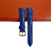 Bracelet de montre en cuir à grain haut de gamme, personnalisé 10 12 13 14 15 16 17 18 19 20 21 22 23 24mm