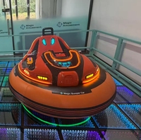 Voiture tamponneuse gonflable lumineuse à LED avec rotation à 360° °   Télécommande Drift, Amusement pour Adultes et Enfants, Article Très Demandé pour les Arenes Sportives