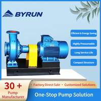 Pompe centrifuge horizontale à circulation simple et à aspiration simple BYRUN série BKT pour système de climatisation