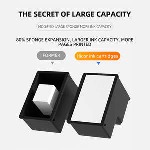 Hicor 再制造染料墨盒适用于 <span class=keywords><strong>HP</strong></span> 121/121XL 打印机芯片重置智能电路 CE RoHS 认证 18ml - Product Image 4