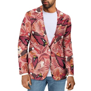 Abrigo de cuello de manga larga con botón Dropshipping ropa chaquetas <span class=keywords><strong>traje</strong></span> <span class=keywords><strong>informal</strong></span> personalizado para <span class=keywords><strong>hombre</strong></span> Blazer transpirable deporte prendas de vestir exteriores - Product Image 1