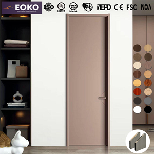 Porte intérieure en bois massif au design nordique personnalisable EOKO pour les gestionnaires <span class=keywords><strong>de</strong></span> projets <span class=keywords><strong>de</strong></span> logements multi-familiaux - Product Image 2
