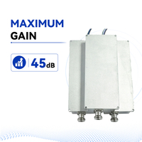 Module amplificateur RF large bande 100W 100-1020MHz, bande passante 300MHz, amplificateur de puissance à semi-conducteurs pour systèmes de communication