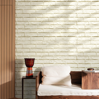 Vente chaude Panneau mural en brique rouge Panneau mural en pierre PU Design élégant pour la décoration murale intérieure et extérieure