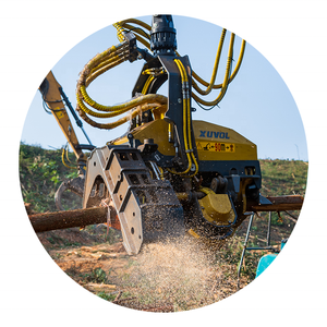 Tree Harvesting Machine <b>Log</b> <b>Wood</b> Processor Head Timber Forestry Tree Harvester Head Forest Harvesters - Product Image 3