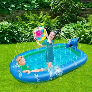 Infinity Sun bebek sprey su havuzu yüzme havuzları su oyuncak açık çocuk yağmurlama uygun çocuklar için su oyun matı