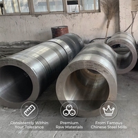 Cylindre hydraulique à tube alvéolé usiné pour trous profonds, grand diamètre ID320-500mm, pour engins lourds