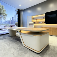 Ensemble de bureau et chaise de direction, style luxe léger, haut de gamme, moderne et simple, mobilier de bureau combiné
