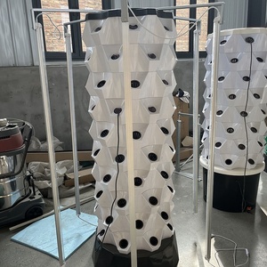 Nouvelle serre agricole, tour de jardinage aéroponique rotative, système hydroponique, conception <span class=keywords><strong>verticale</strong></span>, arrosage automatisé, gain de place - Product Image 2