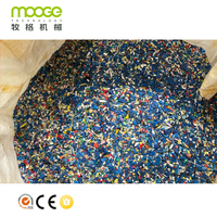 Línea de lavado de trituración de botellas cosméticas de 3000 - 4000 Kg PE/reciclaje de botellas de plástico HDPE
