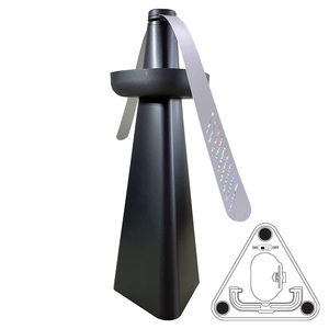 BolerGifts Fly Scare Fan Shoos Éloigner les insectes volants des aliments <span class=keywords><strong>et</strong></span> des boissons Wasp Scram avec bol parfumé pour huiles essentielles - Product Image 2