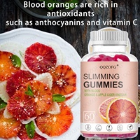 Gummies amincissantes pour adultes à marque privée, à succès, au vinaigre de cidre de pomme, avec vitamine C pour le métabolisme et un ventre plat