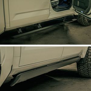 บันไดข้างรถยนต์ไฟฟ้าแบบพับเก็บได้ ทำจากอะลูมิเนียม สำหรับรถกระบะขับเคลื่อน 4 ล้อ รุ่นปี <span class=keywords><strong>2013</strong></span> 2016 2017 2019 โตโยต้า ทันดรา - Product Image 2