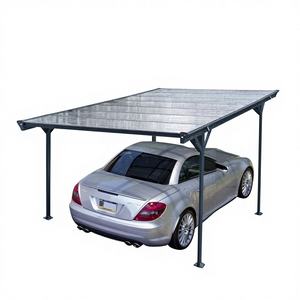 Auvent extérieur moderne, carport solaire, imperméable, en aluminium, fabrication OEM, abri de stationnement de <span class=keywords><strong>garage</strong></span>, conception personnalisée, <span class=keywords><strong>toit</strong></span> <span class=keywords><strong>plat</strong></span>, facile - Product Image 2