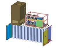 Groente Vacuüm Precooling Machine 500KG Vacuüm Koelmachine
