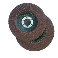 Flap Disc 115mm Grit 80 Berlapis Aluminium Oksida Cakram Pengamplasan Hook Loop Fast Cut