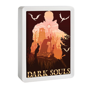 Figura <span class=keywords><strong>di</strong></span> gioco Nightlight compleanno regalo creativo Dark Souls 3D Night Paper Carving Lamp - Product Image 5