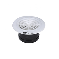 Grilles de ventilation réglables en ABS, design moderne, étanches, respectueuses de l'environnement, non toxiques, pour bureau