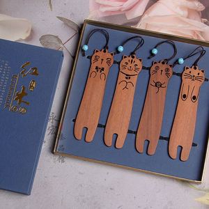 High Quality Rosewood <b>Bookmark</b> Cute Cats Custom Wood Crafts Eco-Friendly Classical - Product Image 4