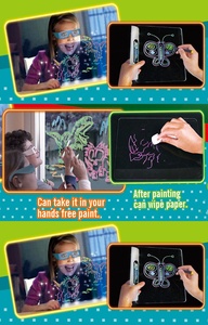 Tavola da Disegno 3D in Plastica Yingnisi con Luce LED e Occhiali 3D, Penna ad Acqua, Tema Oceano, Dinosauri e Spazio, Pronta per la Spedizione - Product Image 3