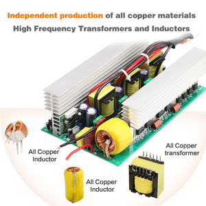 Nhà Máy pcba lắp ráp tinh khiết Sine Wave Inverter mạch DC 12V để AC 220V 1500W điều khiển biến tần PCB board 3000W - Product Image 4