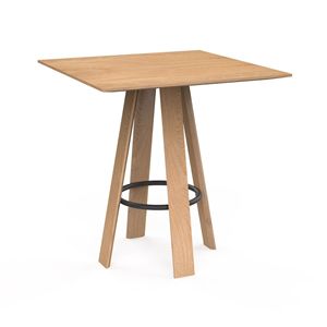 Modern Design Sustainable Wooden Metal <b>Bar</b> <b>Table</b> Versatile Pub <b>Table</b> for Home Restaurant <b>Kitchen</b> Stylish Centerpiece Furniture - Product Image 2