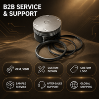 Chery S07 X70 Series Piston Assembly With Rings Ref.E4T15B-1004015 High Precision Matching Replacement Set