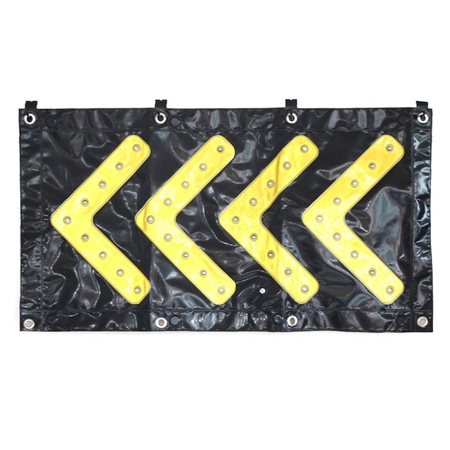 MAGNETIC LED ARROW DIRECTIONAL TRAFFIC SIGN