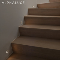 La mini étape d'intérieur ronde d'escalier de pied de DC24V 1W/2W a mené la lumière souterraine