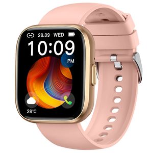 P114 Square Silicone <strong>Smart</strong> <strong>Watch</strong> Heart Rate Blood Oxygen Health Monitoring Sports For Call Source Factory - Product Image 3